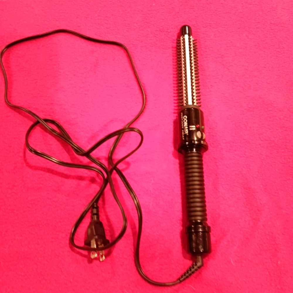 Conair Instant Heat Curling Brush new no box